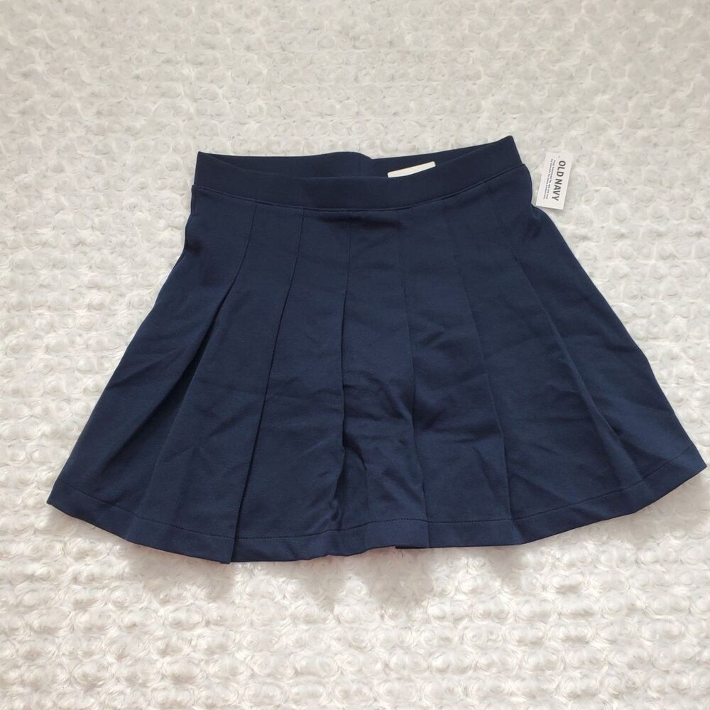 Old Navy 766634-02-1 Pleated Skort XL Blue NWT Girls Built-In Shorts